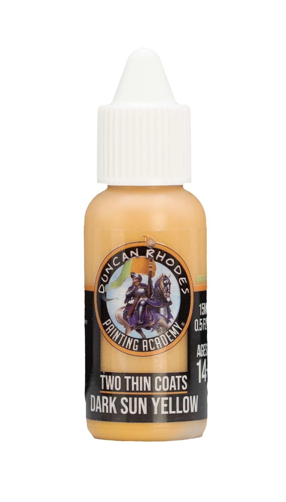 Two Thin Coats: Dark Sun Yellow - Shadow