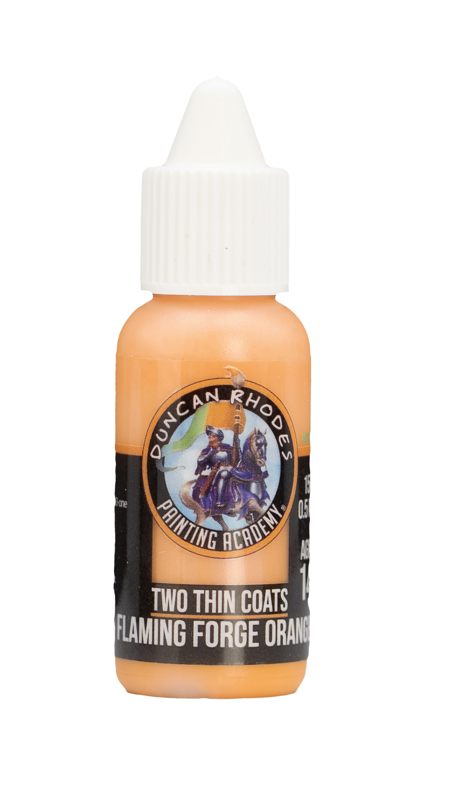 Two Thin Coats: Flaming Forge Orange - Bright