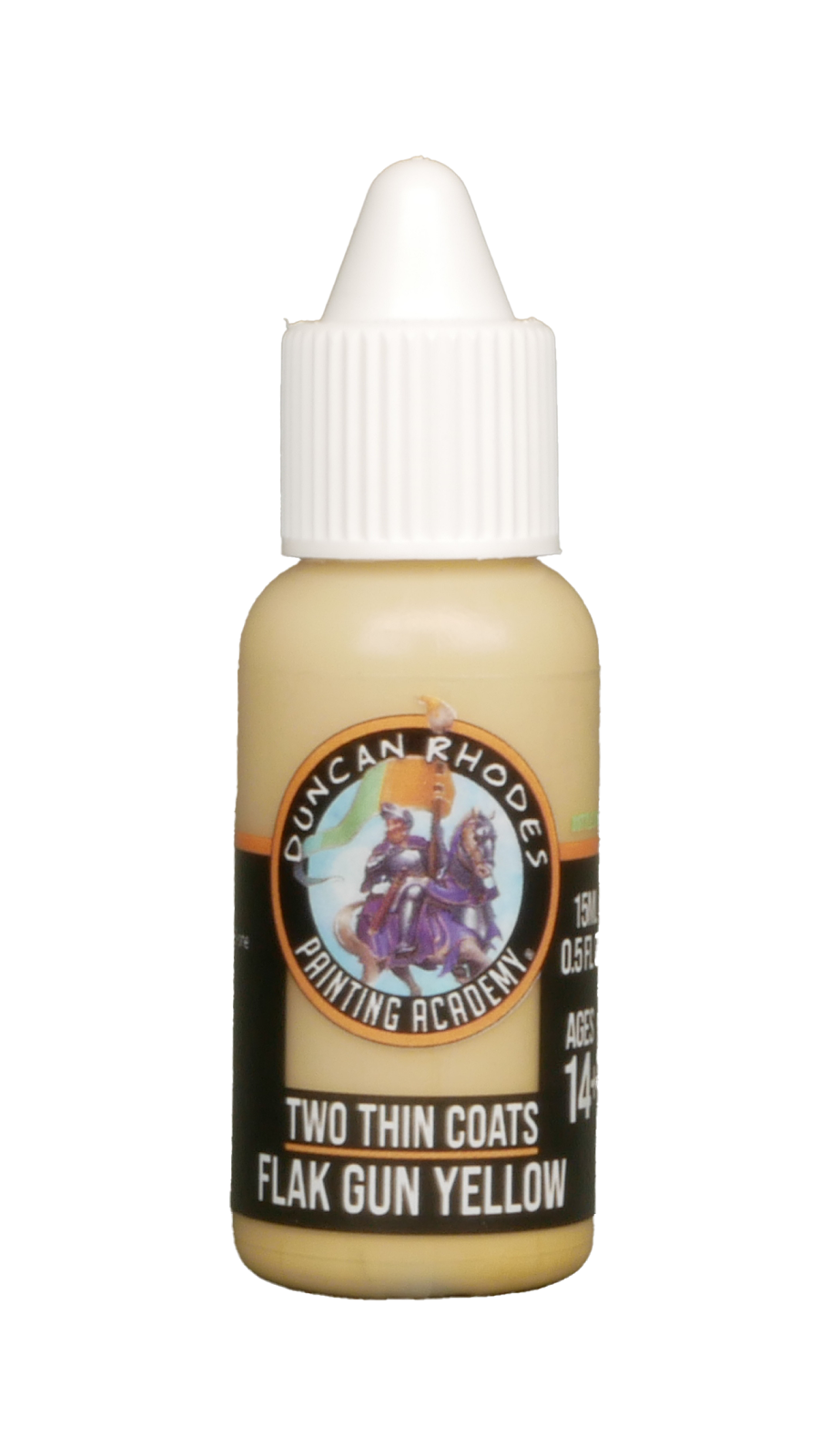 Two Thin Coats: Flak Gun Yellow - Midtone