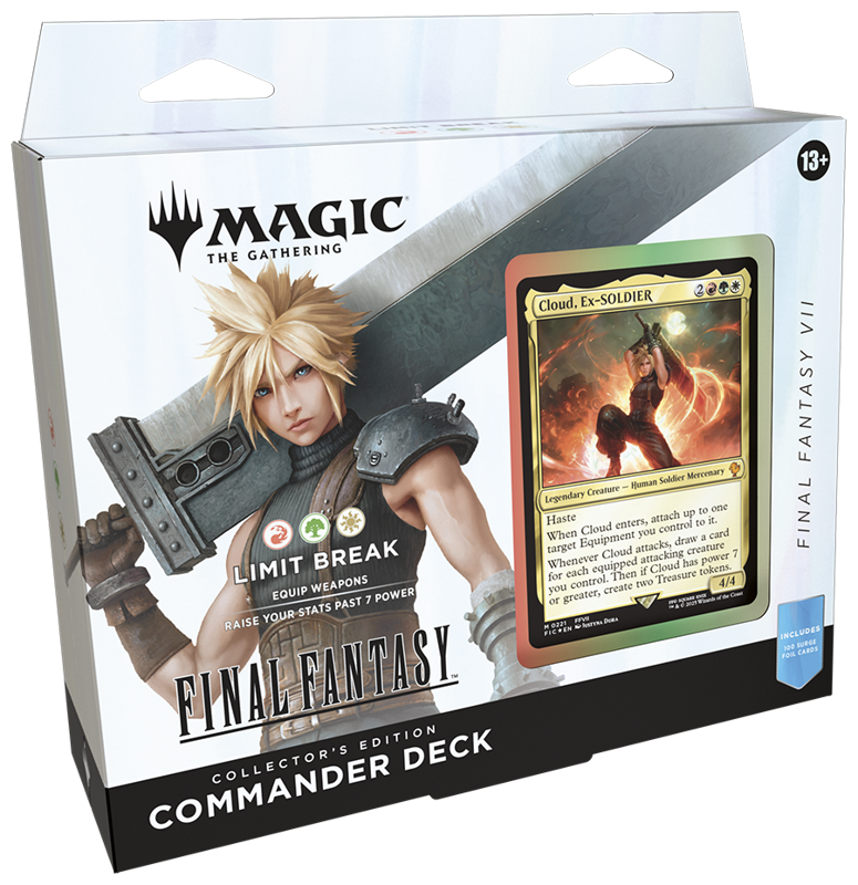 Magic the Gathering:Universes Beyond Final Fantasy - Collector Commander Deck Limit Break