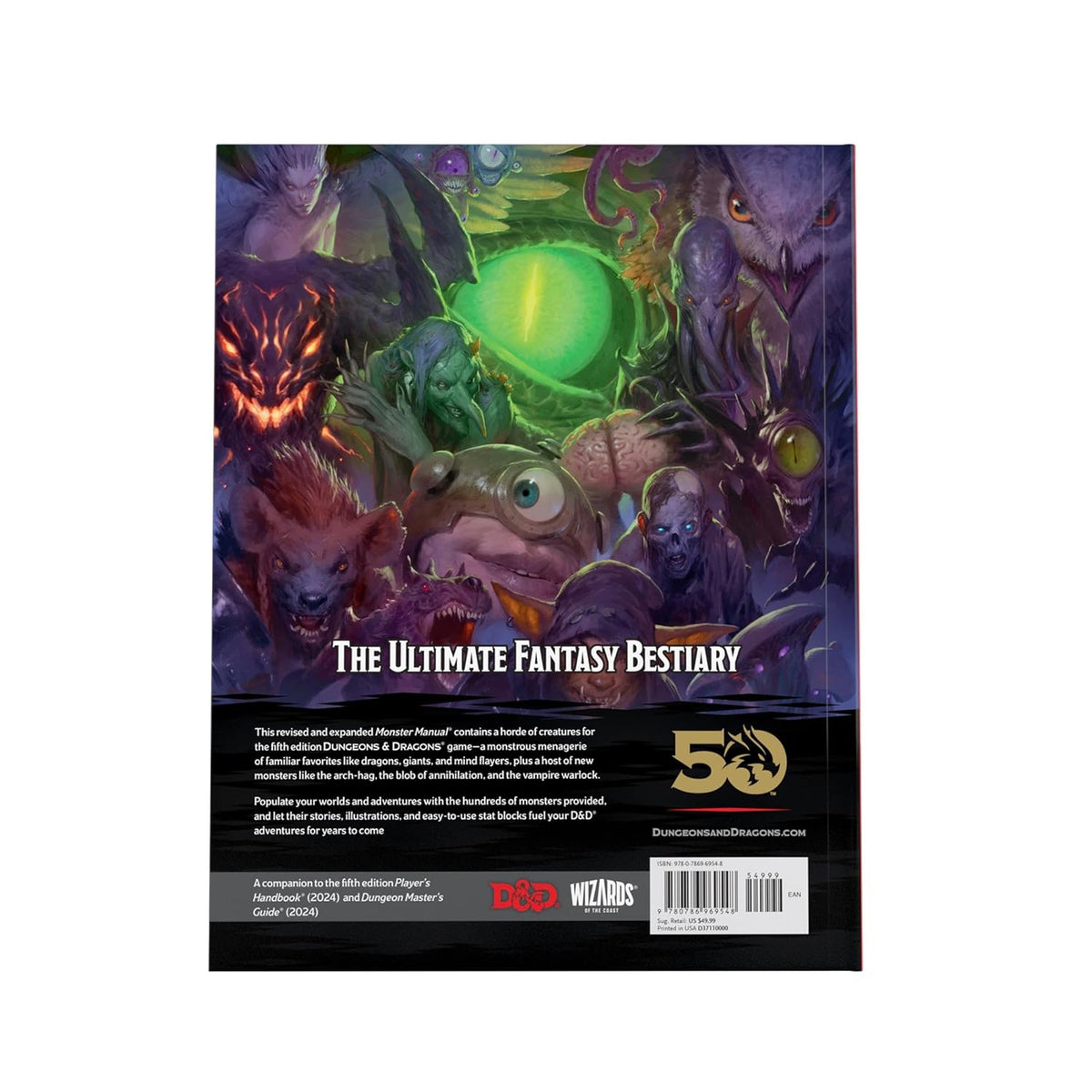 Dungeons & Dragons - Monster Manual 2024