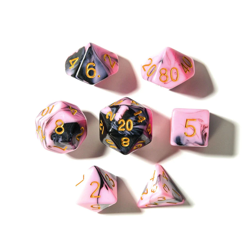 Bubblegum Midnight | Acrylic | 7 Piece Set