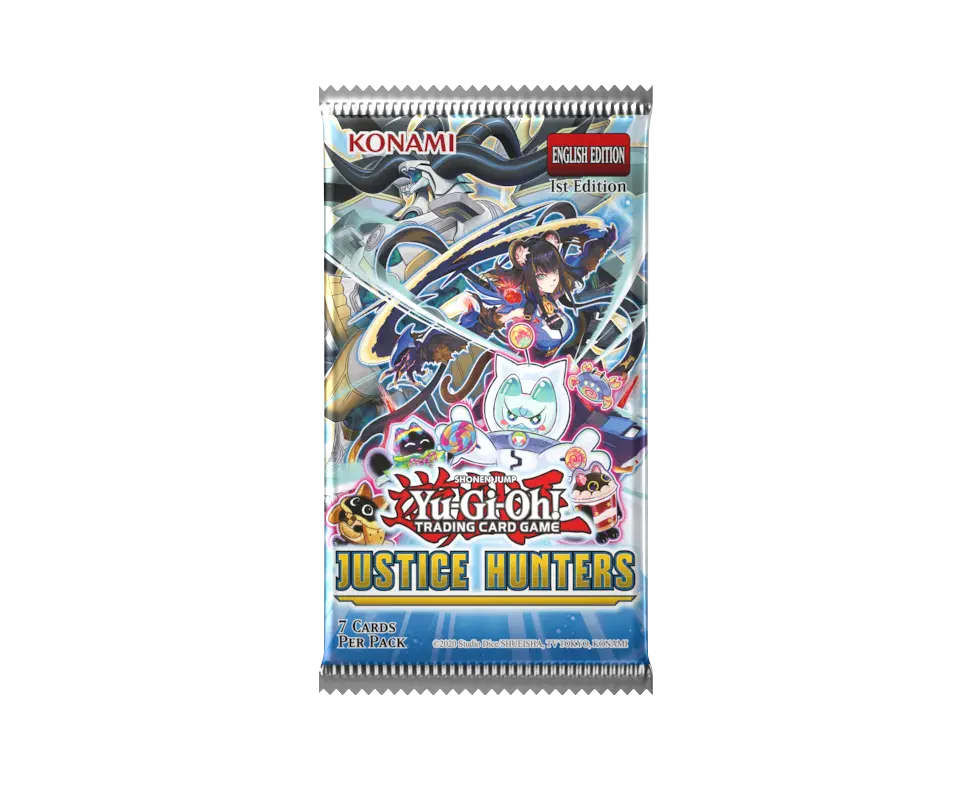 Yu-Gi-Oh! - Justice Hunters Booster Pack (7 Cards)