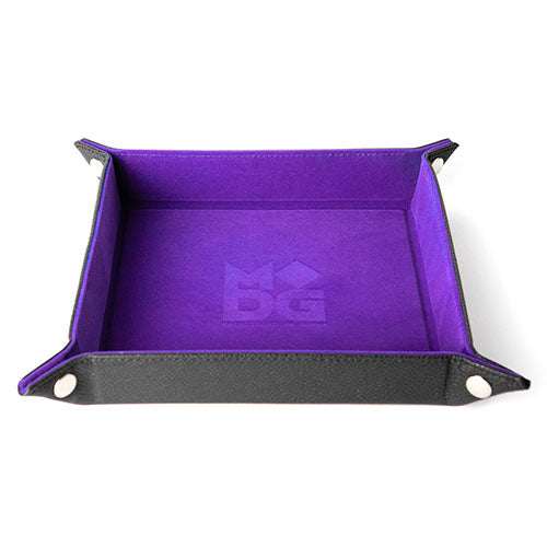 Fanroll - Fold Up Velvet Dice Tray w/ PU Leather Backing