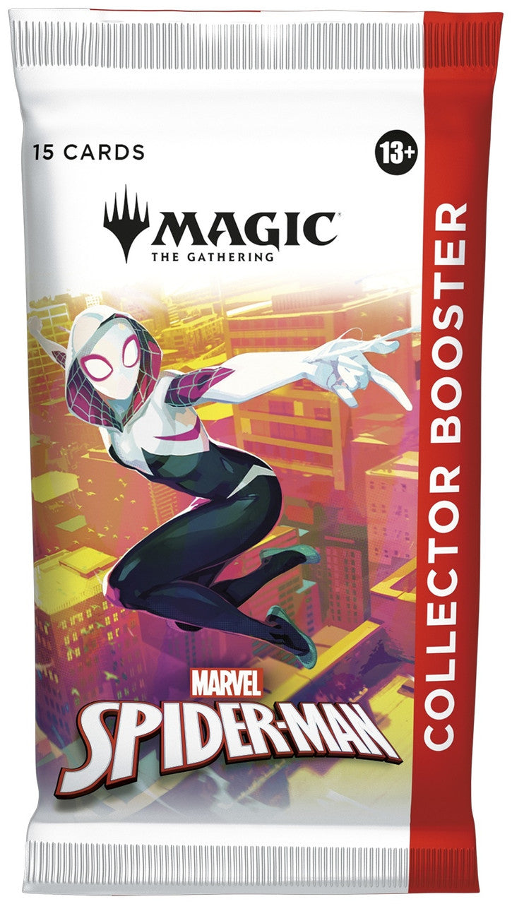 Magic The Gathering: Marvel Spider-Man Collector Collector Booster Pack (15 Cards)
