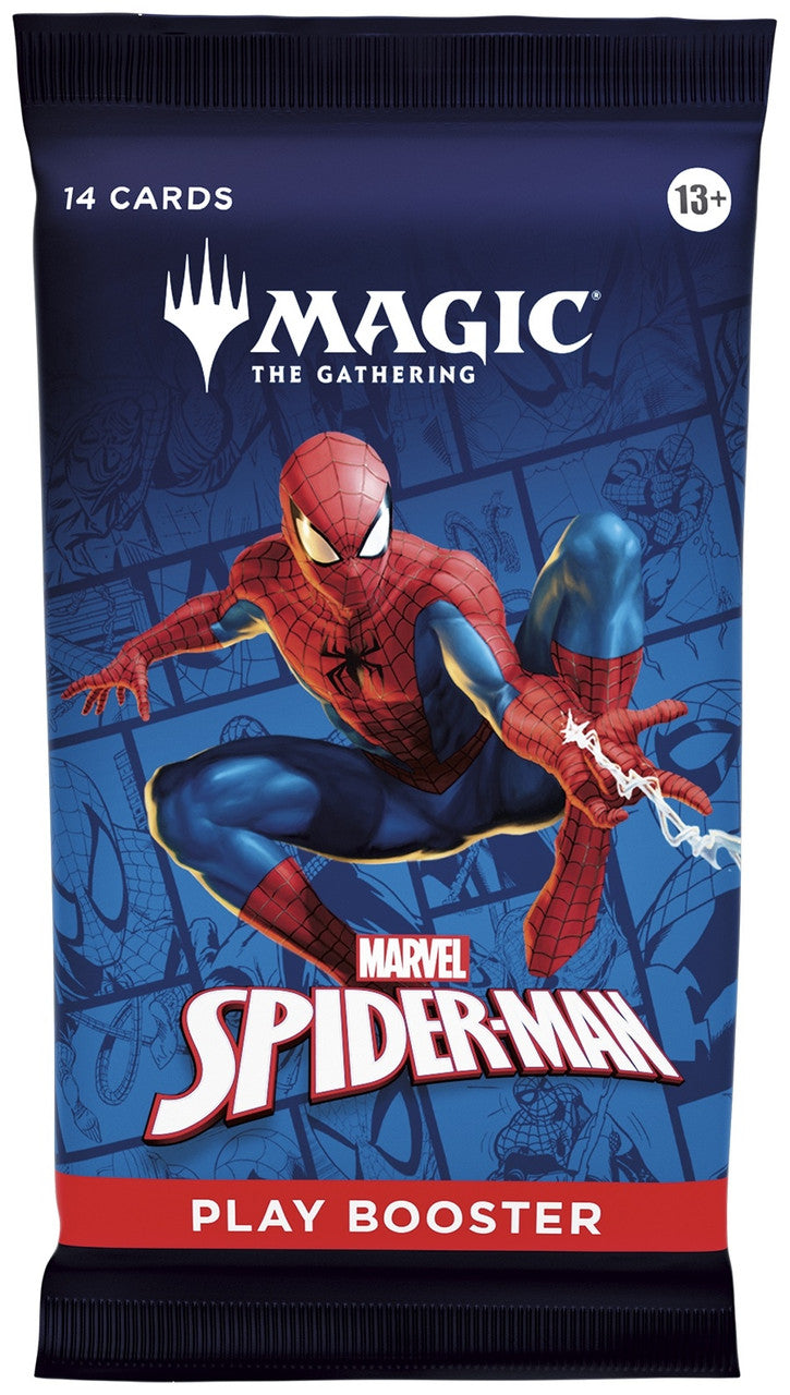 Magic The Gathering: Marvel Spider-Man Collector Play Booster Pack (14 Cards)